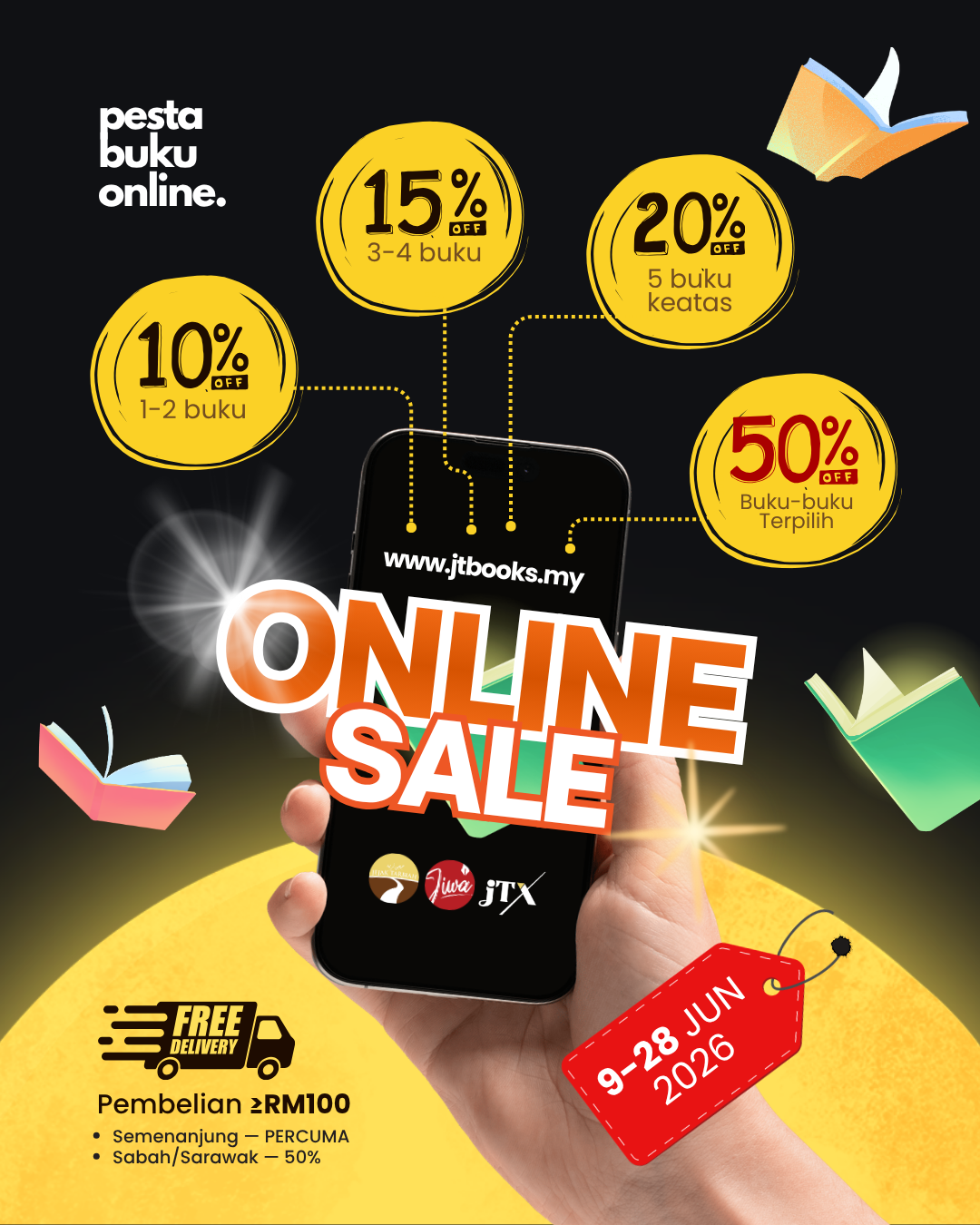 Online Sale JT Books