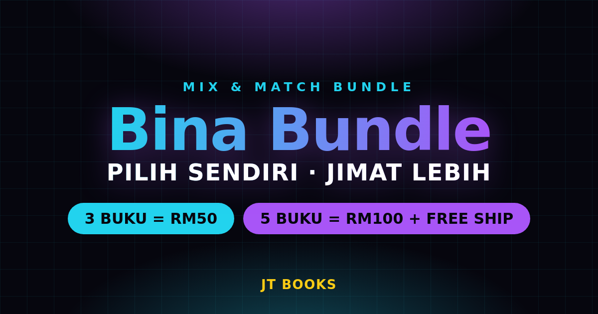 Sedang Berlangsung! Pesta Buku Online. Tak dapat ke PBAKL26? Jom beli disini.