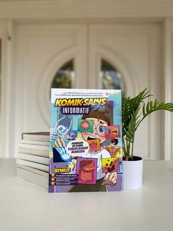 KOMIK SAINS INFORMATIF : KEMBARA KE DUNIA TUBUH BADAN MANUSIA