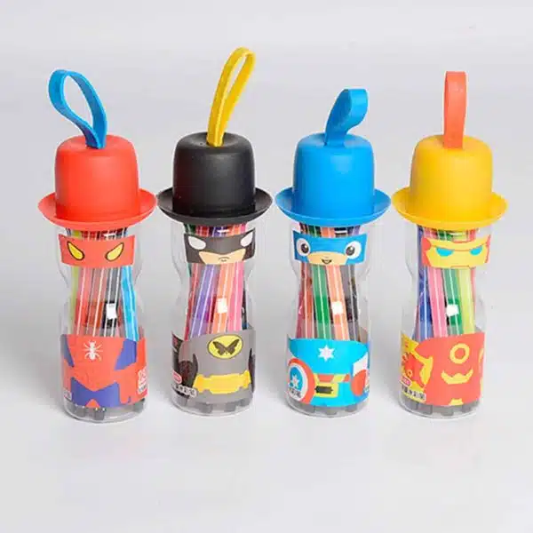 Superheroes Color Pen