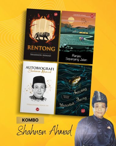KOMBO SHAHNON AHMAD (4 BUKU) | Autobiografi + Ranjau + Rentong + PERCUMA Seluang